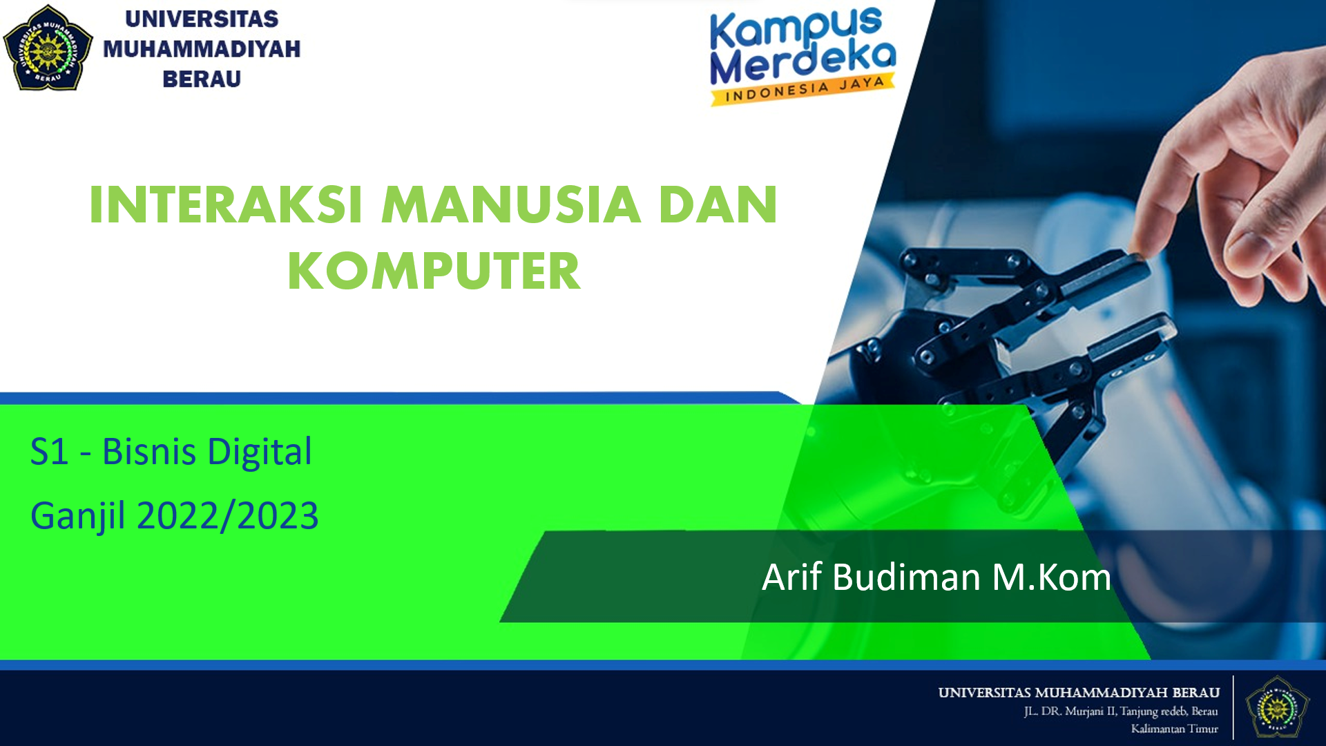 INTERAKSI MANUSIA DAN KOMPUTER (A)