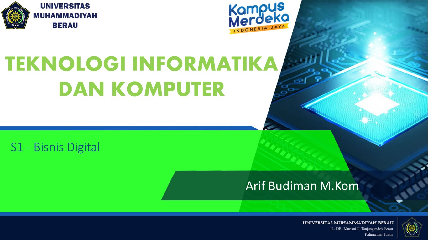 TEKNOLOGI INFORMATIKA DAN KOMPUTER (A)